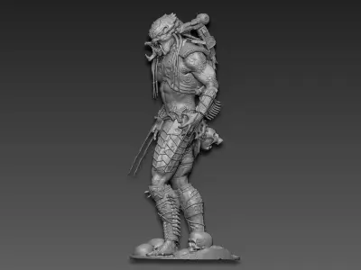 Predator 3D print model