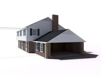 Wheeler House from Stranger Things 3D model