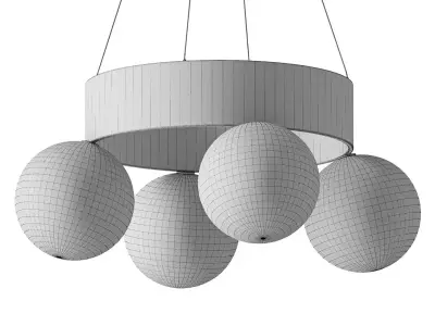 Asterios Chandelier 3D model