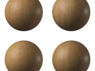 Oak Honey Golden 4 Textures Set 03 Texture