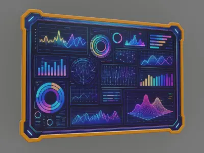 SCI-FI tablet Low-poly 3D model buy
