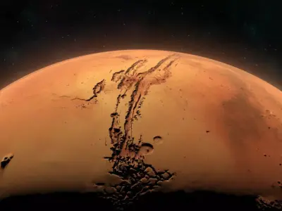 Mars - High Poly Sculpted Model 3D model