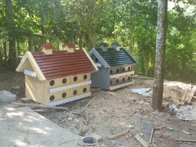 pigeon coop 3D model