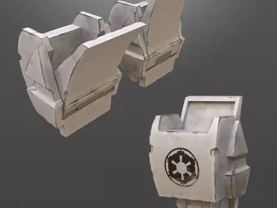 Clone Trooper BackPack 2025 One12 Scale STL Files 3D print model