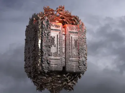 Hades Cube Dark 2  3D model