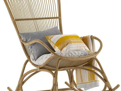 monet rocking chair 3D model