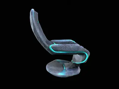 futuristic chair 3D model