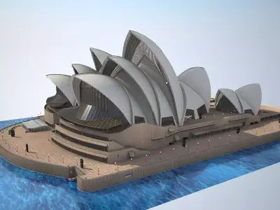 Sydney Opera House 3D model