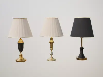 Floor Lamps Low-poly 3D model buy