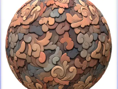 Stylized Ornaments Seamless Texture Texture