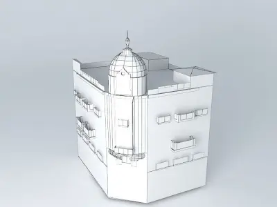 City Cafe 3D model