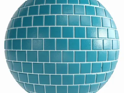 Glass Tile Materials 5- Pbr 4k By Sbsar File Texture