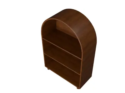 Free 3D Model Arch Kids Bookshelf 122cm Free 3D model