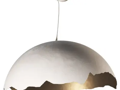 Broken Egg Lamp Pendant Light 3D model