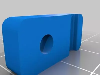 Undercabinet Light Wire Clip Free 3D print model