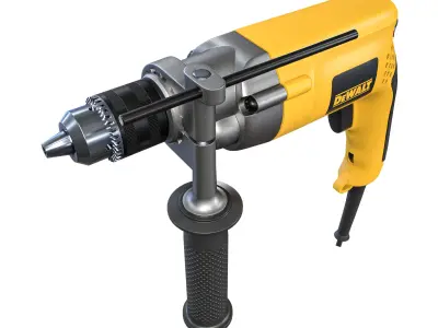 DEWALT Corded Drill 8-Amp 3D model