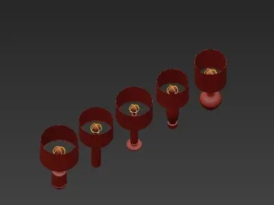 Heathfield addison table lamp 3D model