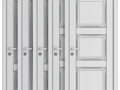 Interior doors 023 3D model