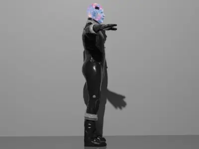 Electro  Low-poly 3D model