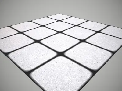 Concrete tiled pbr material Texture
