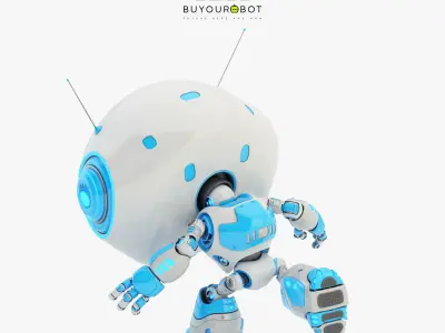 Lovely robot - companion VI 3D model