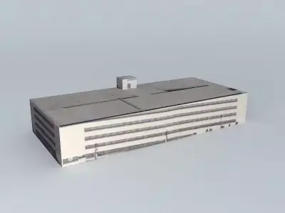 Parking Garage Free 3D model
