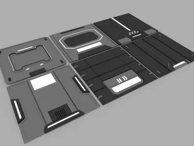 SCI-FI 3DS MAX 2015 6 MODEL 3D model