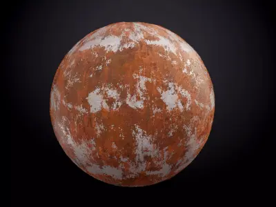 Metal Rusted Seamless PBR Texture Texture