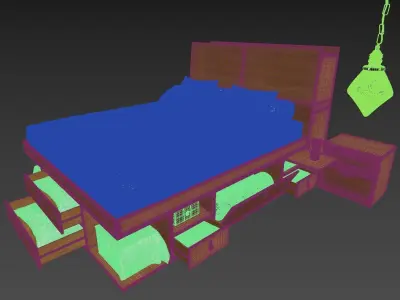 ultimate bed 3 3D model