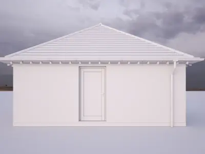 British House Bosc Garage GT 2A 3D model