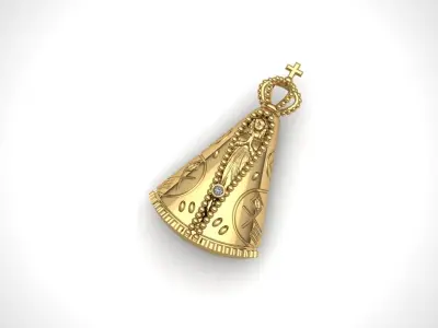 NOSSA SENHORA OUR LADY APARECIDA 3D print model 3D print model