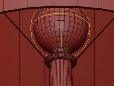 Nelson Floor Lamp  Arteriors 3D model