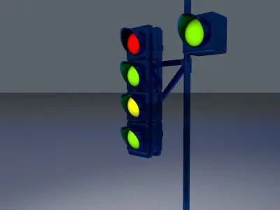 Traffic Light 3D model