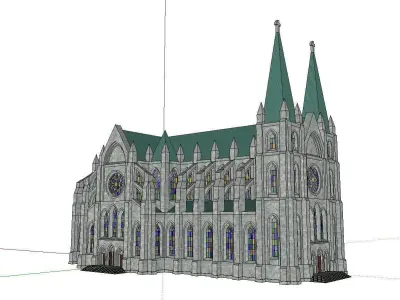 Architecture-Religion-God-Culture-Temple -0211 3D model