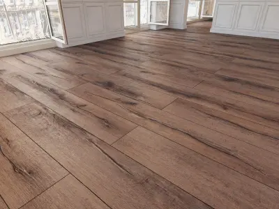Parquet Floor 12 WITHOUT PLUGINS 3D model