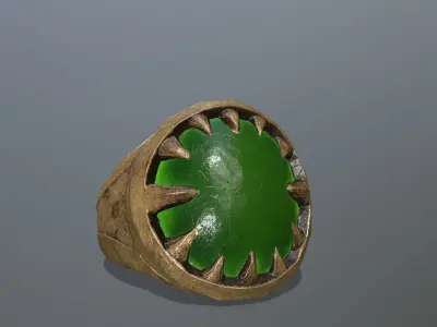 Heal Ring Low-poly 3D model