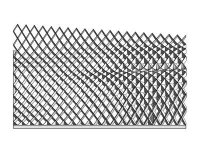 Bus Stop Station Structure Revit 3D model
