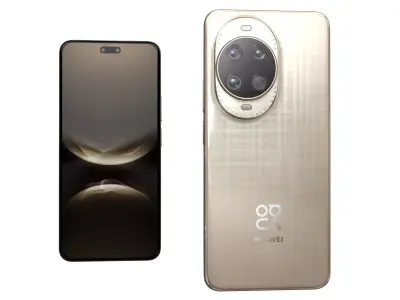 Huawei nova 14 Ultra Floating Light Gold High Poly 3D model