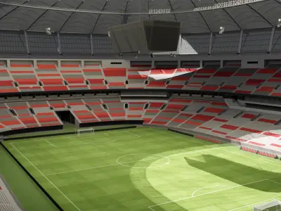 BC Place Stadium - Vancouver - Canada 3D model
