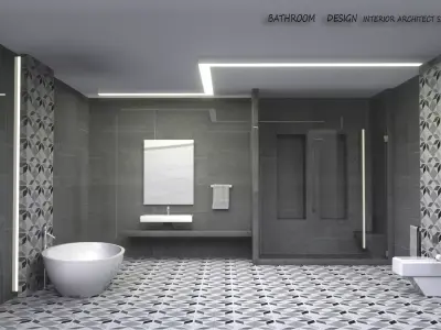  BATHROOM DESIGN 3D model