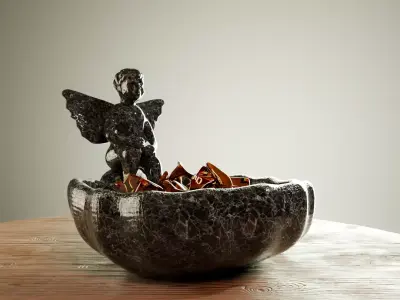 Chocolate Angel 3D model