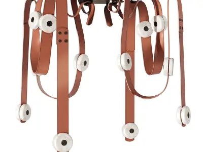 SNAPS LED Pendant vers 2 by Hubbardtonforge 3D model