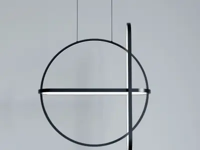 Portici LED Chandelier 3D model