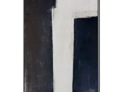 Abstract Painting Frame set 3D model 768