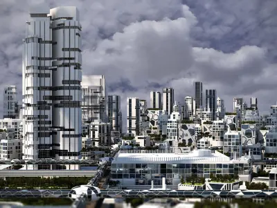 Future City 2020 C 3D model