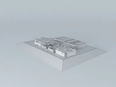 Plaza Senayan 3D model