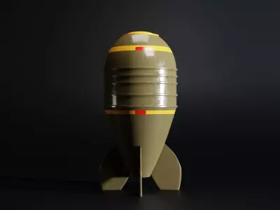 Nuclear Bomb 3D model shop