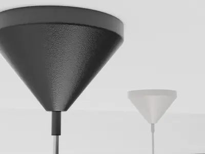 Pendant Ceiling Light P480BG Low-poly 3D model