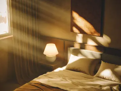 Warm Minimal Bedroom 3D model