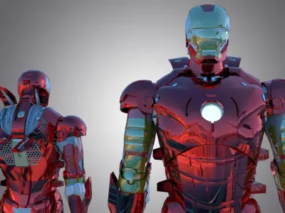 Iron Man 2020 3D model